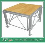 6082-T6 Aluminum Movable Stage Platform / 1.22 X 1.22m Outdoor Portable Stage