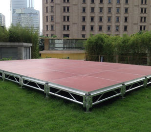 Alloy Assembly Portable Stage Platforms For Sound System And Dj Equipments